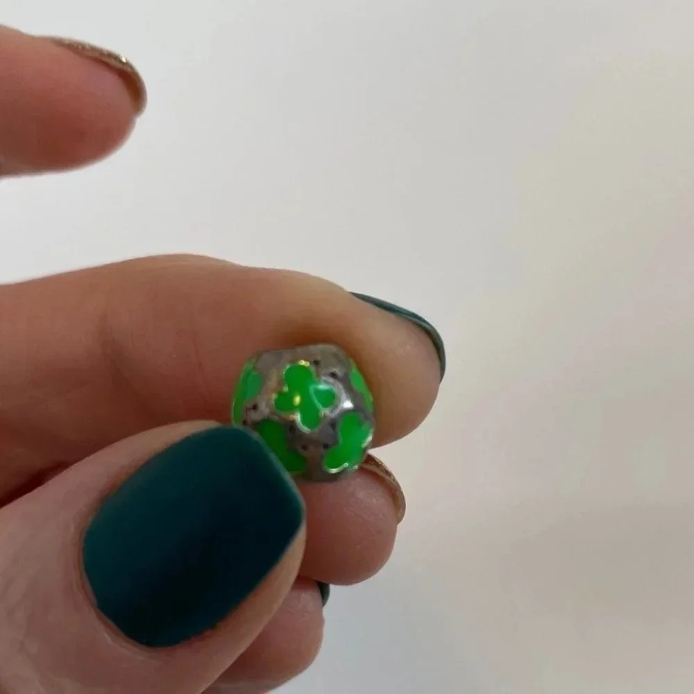 Pandora Jewelry Green Enamel Butterfly Charm - Picture 2 of 7